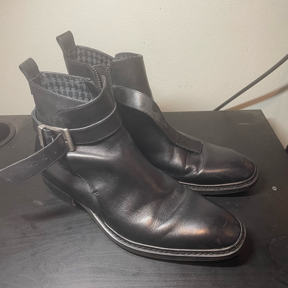 Karl Lagerfeld Black Boots